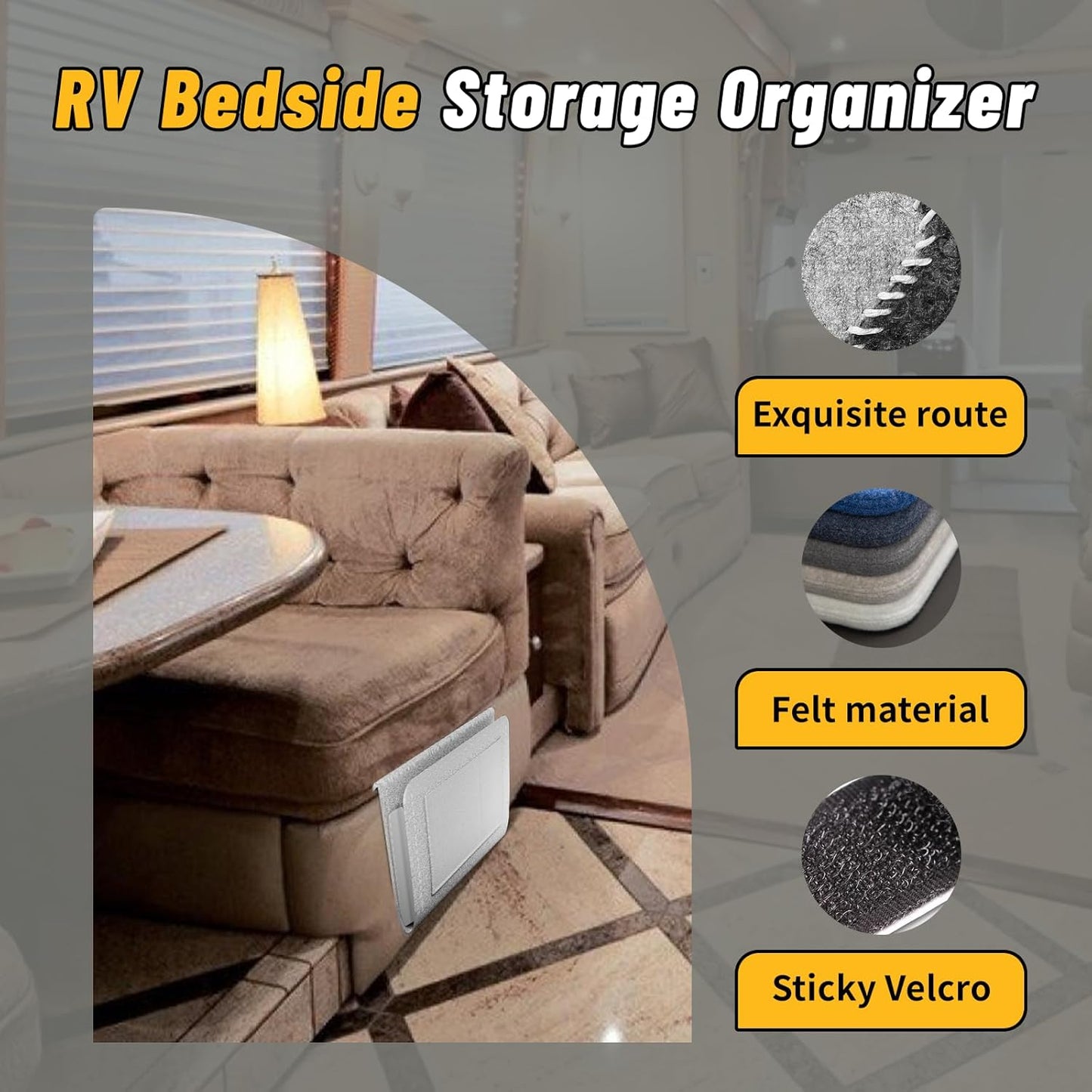 RV Storage Bedside Organizer