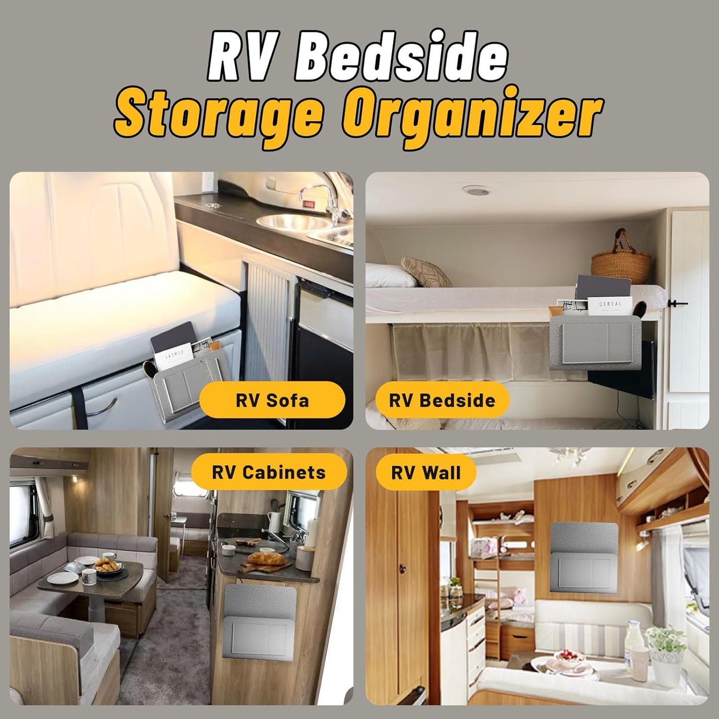 RV Storage Bedside Organizer