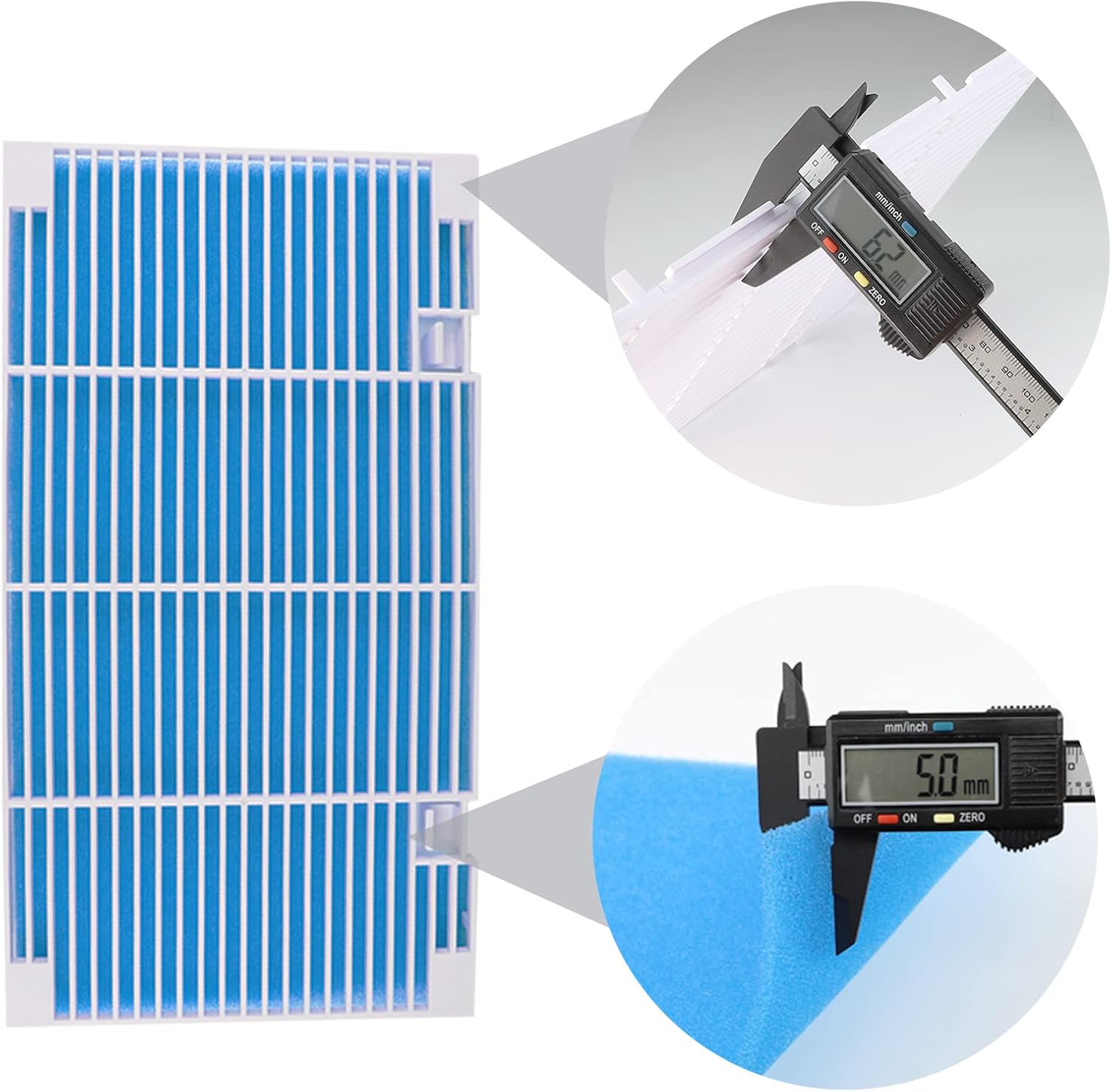 Taiss Griglia d'aria canalizzata A/C per camper con filtri Duo-Therm Taiss Griglia d'aria canalizzata A/C per camper con filtri Duo-Therm